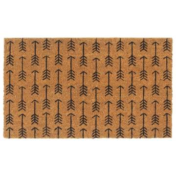 Natural Tufted Coir Door Mat 45x75 cm - Durable & Stylish