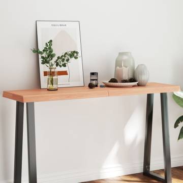 Light Brown Solid Oak Table Top - Versatile & Handmade