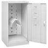 Saddle Cabinet Light Grey - Stylish Equestrian Storage