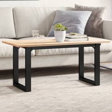 Cast Iron O-Frame Coffee Table Legs | Durable & Stylish