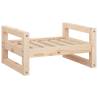 Comfortable Dog Bed in Solid Pine Wood - 55.5x45.5 cm