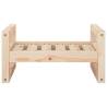 Comfortable Dog Bed in Solid Pine Wood - 55.5x45.5 cm