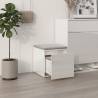 Box Drawer High Gloss White 40.5x40x40 cm - Stylish Storage