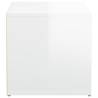 Box Drawer High Gloss White 40.5x40x40 cm - Stylish Storage