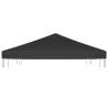 Gazebo Top Cover 270 g/m² 4x3 m Black - Durable & Water Resistant