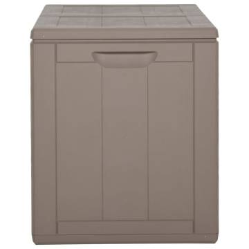 Garden Storage Box 180L - Brown PP Rattan | Hipomarket