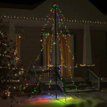 Christmas Cone Tree with 300 LEDs - Indoor & Outdoor Decor