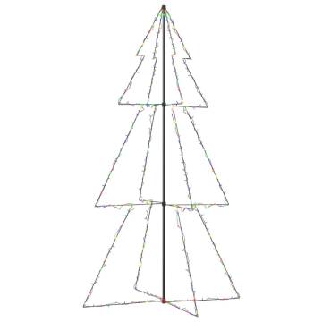 Christmas Cone Tree with 300 LEDs - Indoor & Outdoor Decor