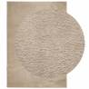 HUARTE Short Pile Soft Washable Rug - Sand 140x200 cm