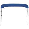 3 Bow Bimini Top Blue - Durable Boat Canopy 183x196 cm