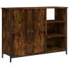 Classic Smoked Oak Sideboard - 100x33x75 cm Engineered Wood