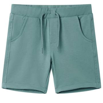 Kids' Shorts with Drawstring - Old Petrol - Size 104