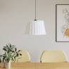 Ceiling Lamp Shade White Ø45x28 cm Wicker Colour white Size Ø 45 x 28 cm 