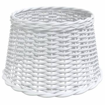 Ceiling Lamp Shade White Ø45x28 cm Wicker - Hipomarket