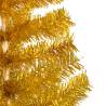 Artificial Pre-lit Gold Christmas Tree 150 cm | Hipomarket