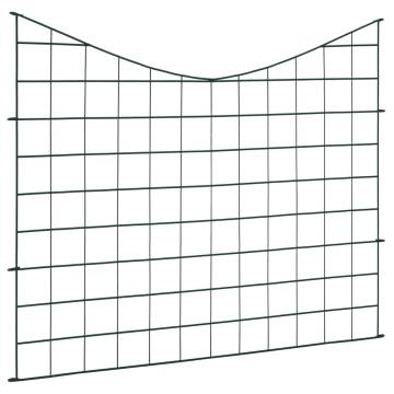 Lower Arch Garden Fence Set 77.5x64 cm - Green Protection