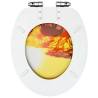 Savanne Design WC Toilet Seat with Soft Close Lid - Durable MDF