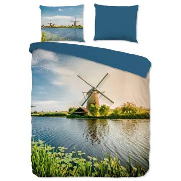 Good Morning Duvet Cover WINDMILL 155x220 cm - Stylish & Breathable