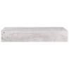 Elegant Wall Drawer Shelves - 2 pcs Concrete Grey | HipoMarket