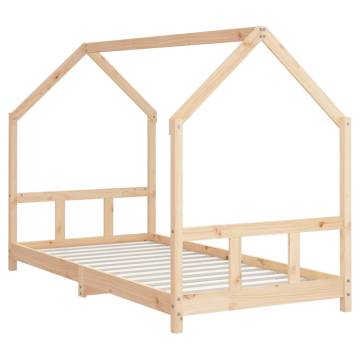 Kids Bed Frame 90x190 cm Solid Pine - Durable & Stylish