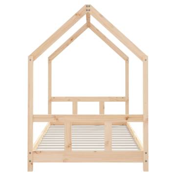 Kids Bed Frame 90x190 cm Solid Pine - Durable & Stylish