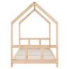 Kids Bed Frame 90x190 cm Solid Pine - Durable & Stylish