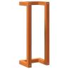 Stylish Wax Brown Towel Rack - Solid Pine Wood | Hipomarket