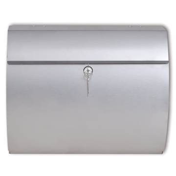 Durable Stainless Steel Mailbox with Modern Design