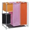 3-Section Laundry Sorter Hamper with a Washing Bin Quantity in Package 1 