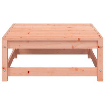 Garden Footstool 70x70 cm Solid Wood Douglas | HipoMarket