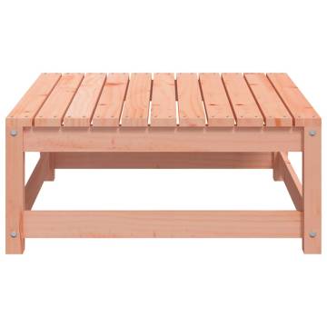 Garden Footstool 70x70 cm Solid Wood Douglas | HipoMarket