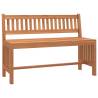 Garden Bench 110 cm Solid Wood Eucalyptus | Hipo Market