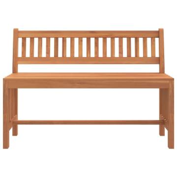 Garden Bench 110 cm Solid Wood Eucalyptus | Hipo Market