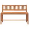 Garden Bench 110 cm Solid Wood Eucalyptus | Hipo Market