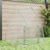 Rabbit Cage Silver 100x105x120 cm Galvanised Steel Size 105 x 100 x 120 cm 