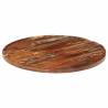 Round Solid Wood Table Top Ø 70 cm - Reclaimed Design