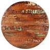 Table Top Ø 90x3.8 cm Round Solid Wood Reclaimed Colour reclaimed wood(multicolour) Size 90 cm Quantity in Package 1 Thickness 38 mm 