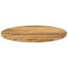 Round Solid Wood Mango Table Top Ø 80x3.8 cm - Hipomarket