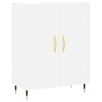 Stylish Highboard White 69.5x34x180 cm | Hipomarket UK