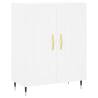 Stylish Highboard White 69.5x34x180 cm | Hipomarket UK