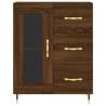 Elegant Highboard in Brown Oak - 69.5x34x180 cm Design