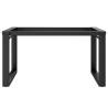 Industrial Coffee Table Legs O-Frame - Cast Iron 80x70x43 cm