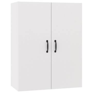 Hanging Cabinet White 69.5x34x90 cm | Stylish Wall Storage