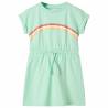 Bright Green Kids' Dress with Drawstring - Size 104 | HipoMarket