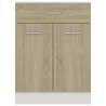 Drawer Bottom Cabinet Sonoma Oak - 60x46x81.5 cm