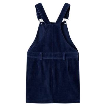 Kids' Overall Dress Corduroy Navy 92 | Affordable Quality Wear