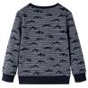 Kids' Sweatshirt Navy Melange - Comfortable & Durable Wear