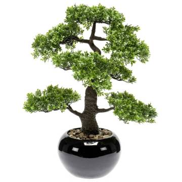 Emerald Artificial Ficus Mini Bonsai - 47 cm | Hipo Market