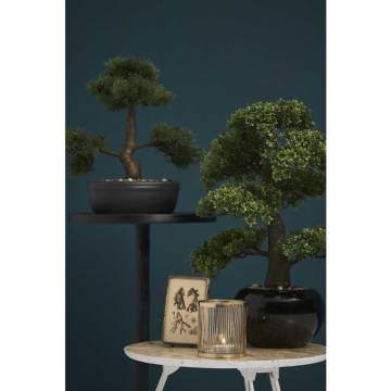 Emerald Artificial Ficus Mini Bonsai - 47 cm | Hipo Market