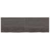 Solid Oak Dark Brown Table Top - 160x50 cm | Hipo Market